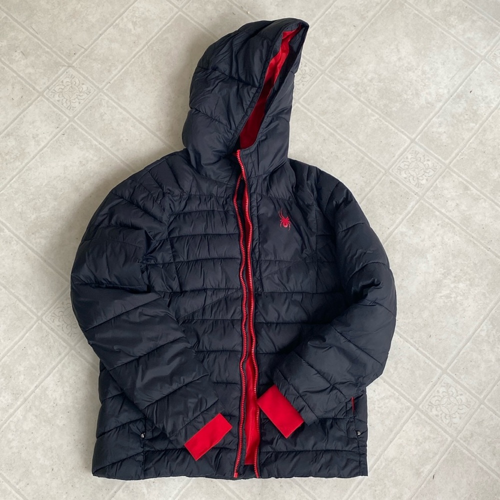 Spyder XL Boys winter coat. Used. Dog and cat household.